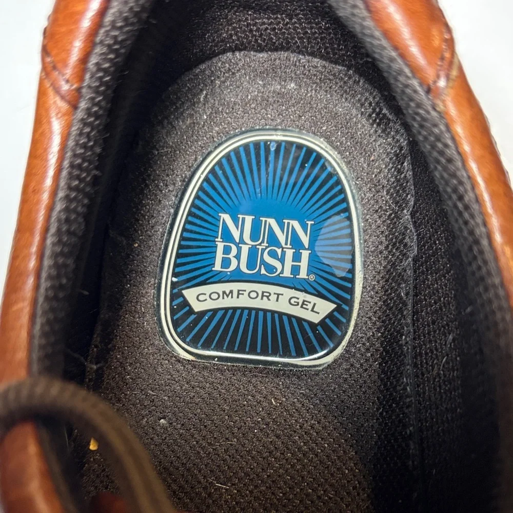 Nunn Bush Chestnut Brown Leather Oxfords -GB2